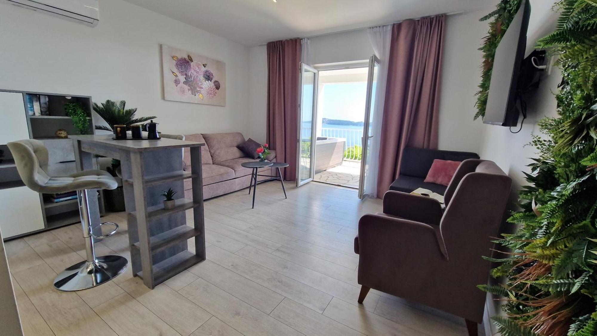 Arba Seaview Residences Apartments Mlini Ngoại thất bức ảnh